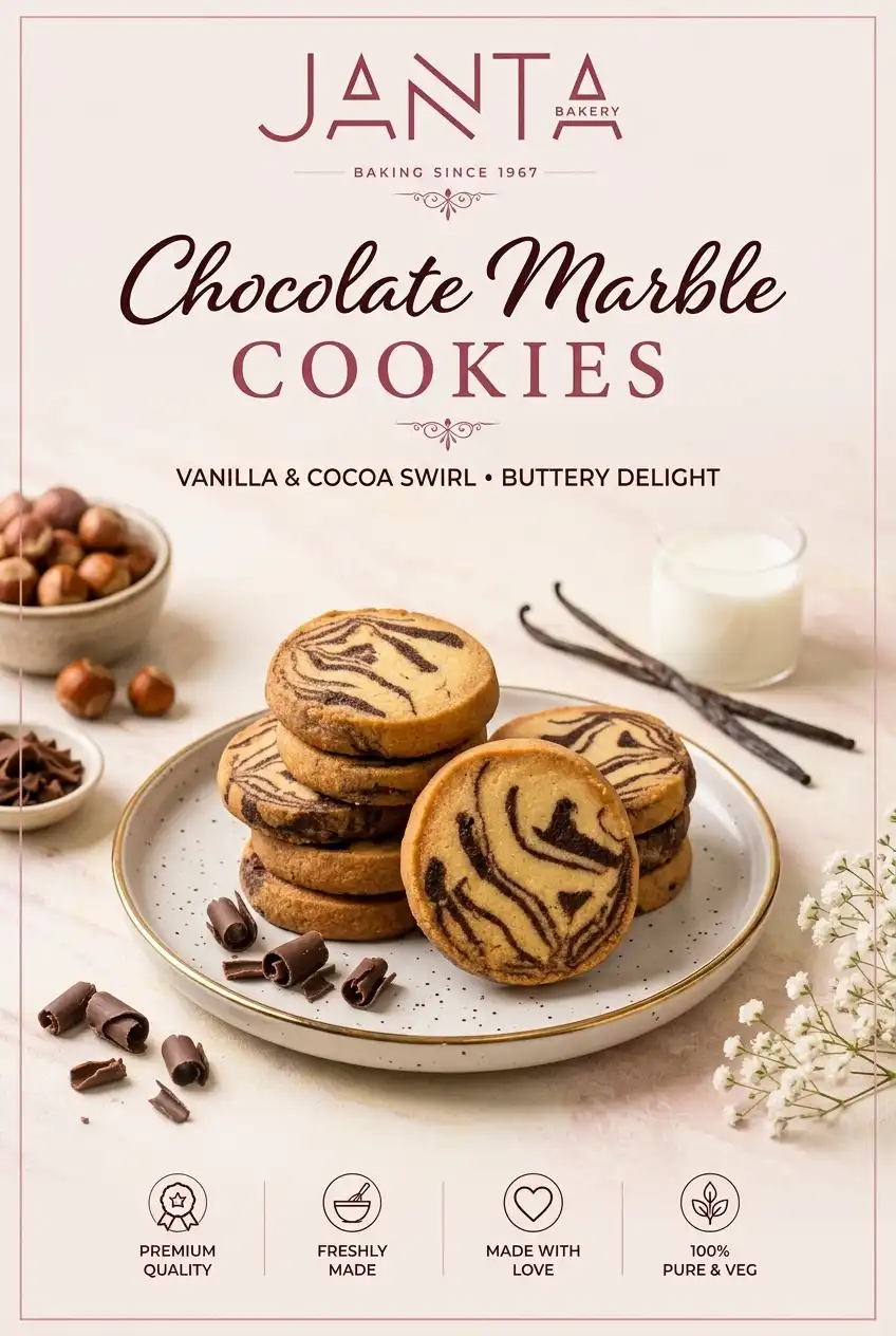 Chocolate Marble Biscuits