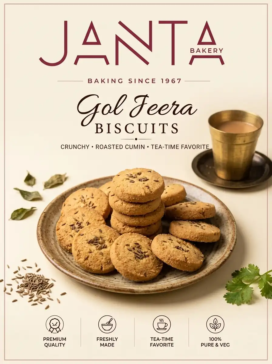 Gol Jeera Biscuits