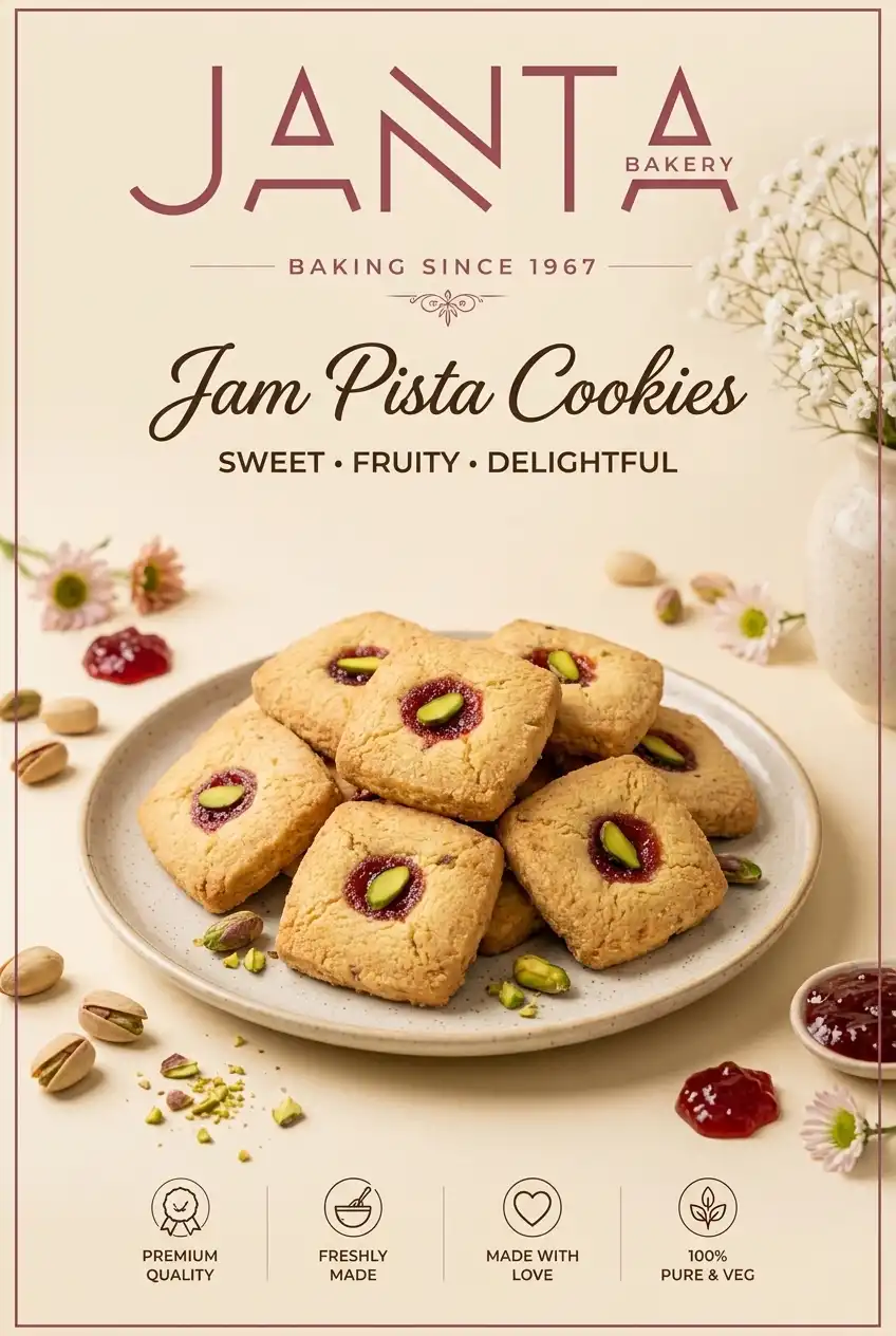 Jam Pista Cookies