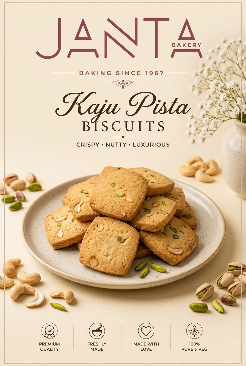 Kaju Pista Cookies
