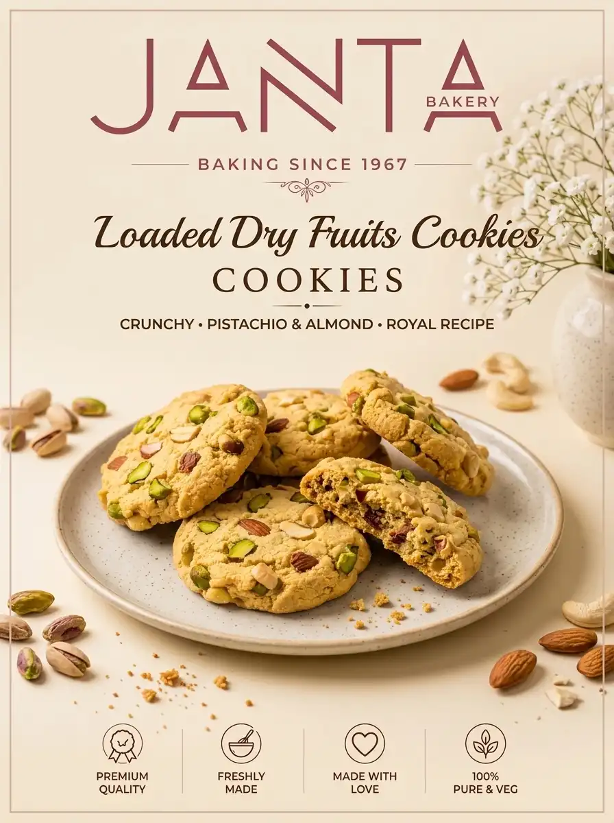 Dry Fruit Cookies