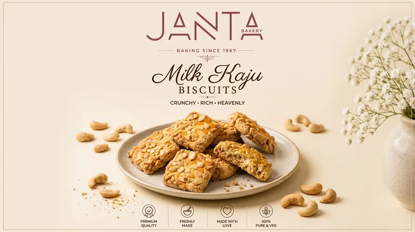 Milk Kaju Cookies