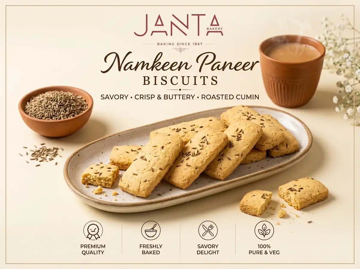 Namkeen Paneer Biscuits