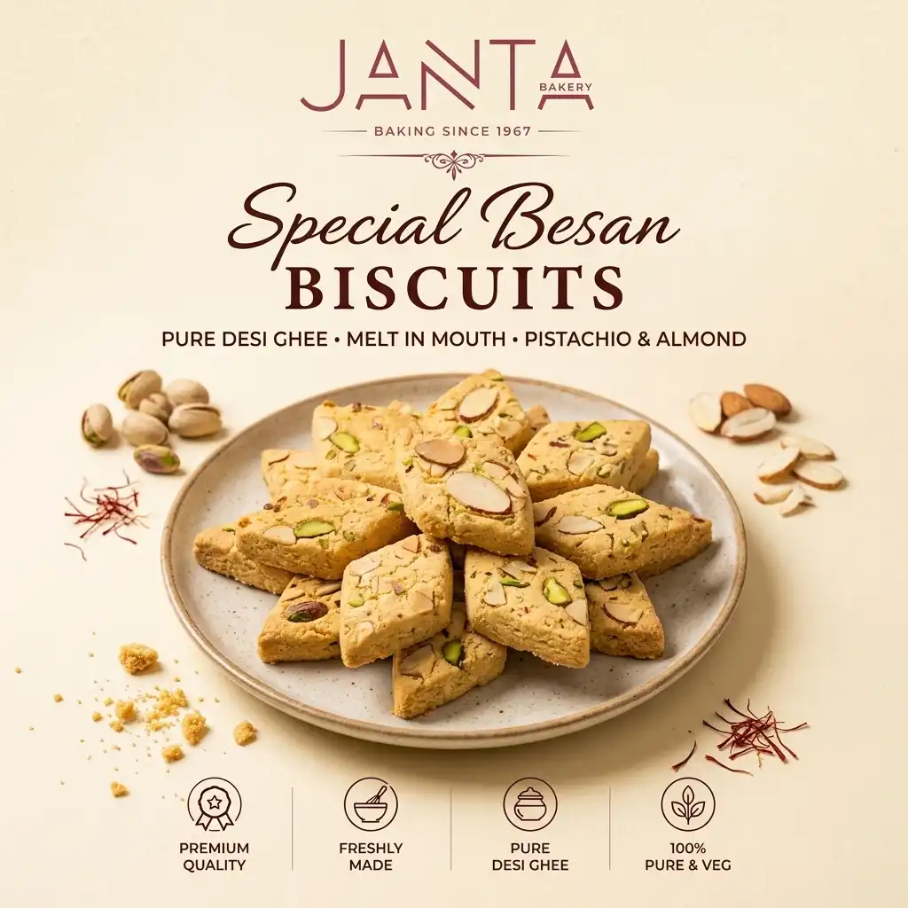 Special Besan Biscuits