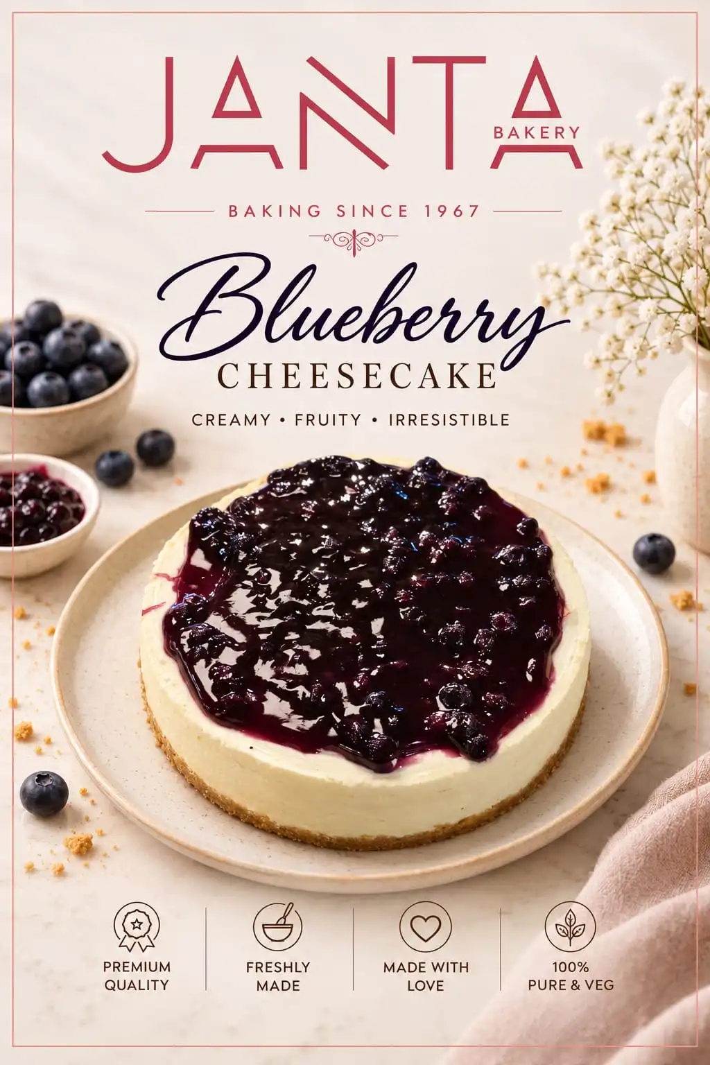 Blueberry Cheesecake