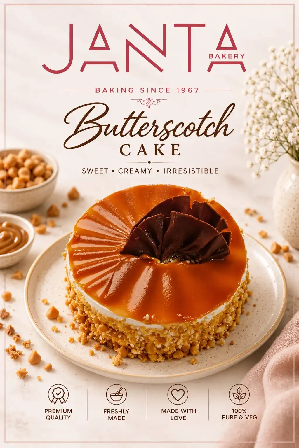 Butterscotch Cake