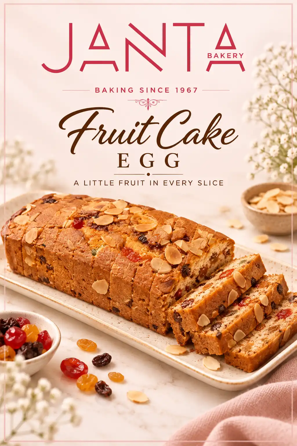 Fruit Cake Egg